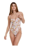 Flirtt Gottex Botanic Party  Adjustable One Piece In Multi
