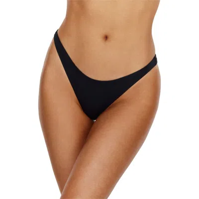 Flirtt Gottex Midnight Low Rise Bikini Bottom In Black