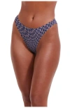 Flirtt Gottex Midnight Magic Brazilian Back Swim Bottom In Multi