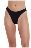 Flirtt Gottex Solid Brazilian Bikini Bottom In Black