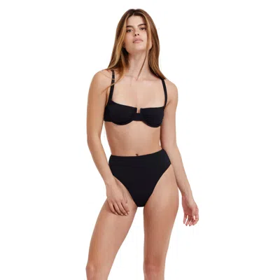 Flirtt Gottex Solid Underwire Bikini Top In Multi