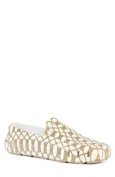 Floafers Country Club Molded Driver Loafer In Multi
