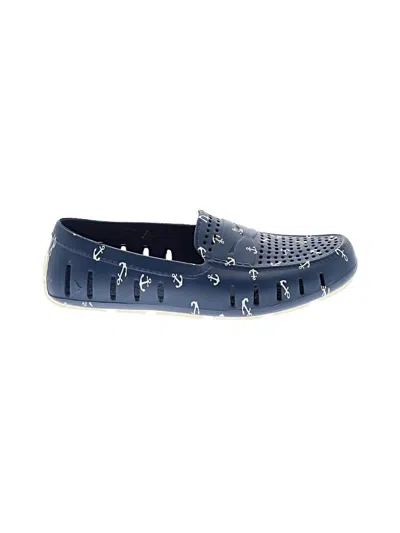 Pre-owned Floafers Flats In Blue