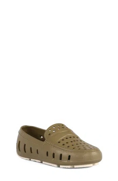 Floafers Kids' Prodigy Driver Classic Slip-on In Green