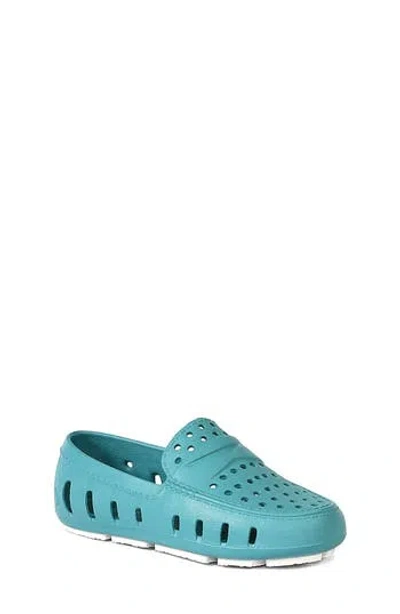 Floafers Kids' Prodigy Driver Loafer In Blue