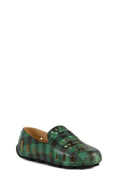 Floafers Kids' Prodigy Driver Slip-on In Animal Print