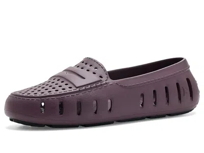 Floafers Posh Driver 2.0 Women's Shoes Maroon/black: 6 M, Synthetic In Purple