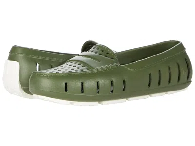 Floafers Posh Driver Women's Shoes Cypress/bright White: 6 M In Green