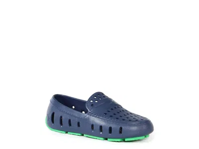 Floafers Prodigy Driver Classic Waterproof Loafer Kids' In Blue