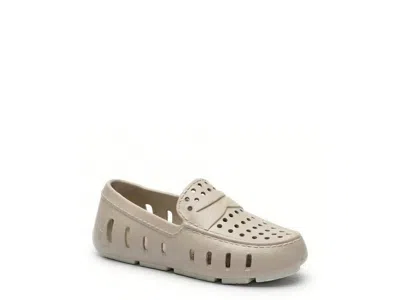 Floafers Prodigy Driver Classic Waterproof Loafer Kids' In Bone White