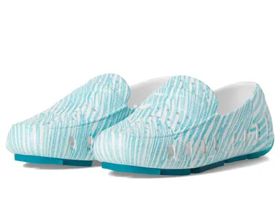 Floafers Prodigy Driver Crayola Kid's Shoes Turquoise Scribble : 4 Big Kid M, Rubber