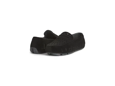 Floafers Prodigy Driver Faux Suede (toddler/little Kid/big Kid) Kids Shoes Black Vegan Suede : 12 Little Kid 