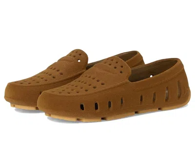 Floafers Prodigy Driver Faux Suede (toddler/little Kid/big Kid) Kids Shoes Dark Mocha/tan 1 : 11 Little Kid M