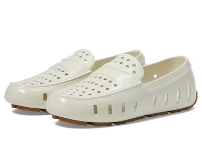 Floafers Prodigy Driver Patent (big Kid) Kid's Shoes Bone Patent/gum : 4 Big Kid M, Eva/synthetic