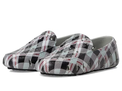 Floafers Prodigy Driver Print (toddler/little Kid/big Kid) Kid's Shoes Grey Plaid/black : 10 Toddler M, Eva
