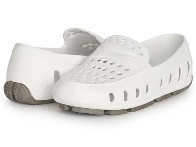 Floafers Prodigy Driver (toddler/little Kid/big Kid) Kid's Shoes Bright White/harbor Mist Gray : 5 Toddler M,