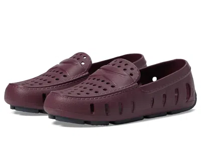 Floafers Prodigy Driver (toddler/little Kid/big Kid) Kid's Shoes Burgundy/asphalt : 2 Little Kid M, Synthetic