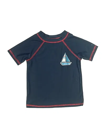 Pre-owned Floatimini Kids' Short Sleeve T-shirt In Blue