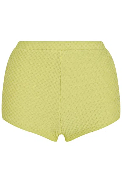 Floating Swim Women's Green Katakolon Short - Avocado Mosaic Terry