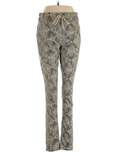 Pre-owned Flog Casual Pants In Gold