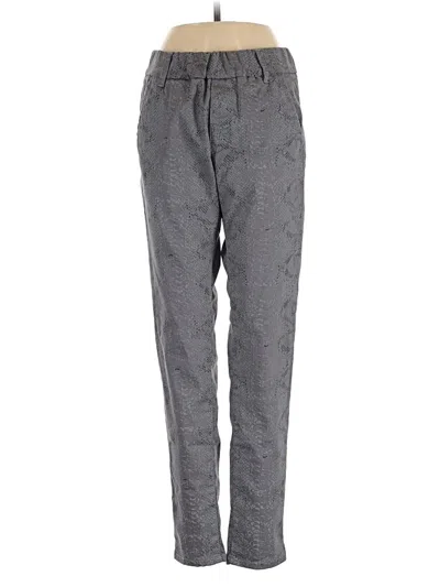 Pre-owned Flog Casual Pants In Gray