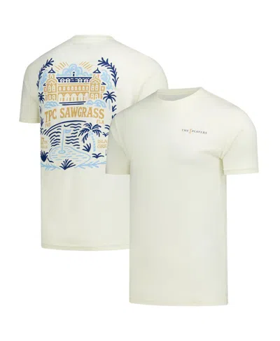 Flomotion Men's & Women's Cream The Players Clubhouse T-shirt In White