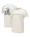 Flomotion Men's And Women's Tan The Players Biking Gator T-shirt In Tan