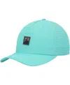 Flomotion Men's  Mint Rubber Logo Snapback Hat In Mint