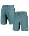 Flomotion Men's Teal The Players Board Shorts In Blue