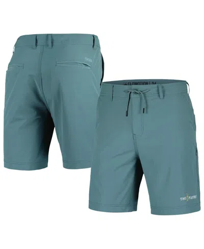 Flomotion Men's Teal The Players Board Shorts In Blue