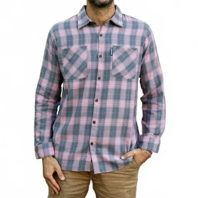 Flomotion Men's Trailblazer Flannel In Blue In Multi