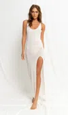 Flook The Label Dahlia Dress Ivory In White