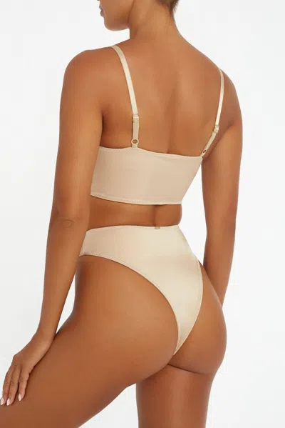 Flook The Label Demi Brief Gold In Neutral