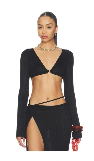 Flook The Label Inga Top In Black