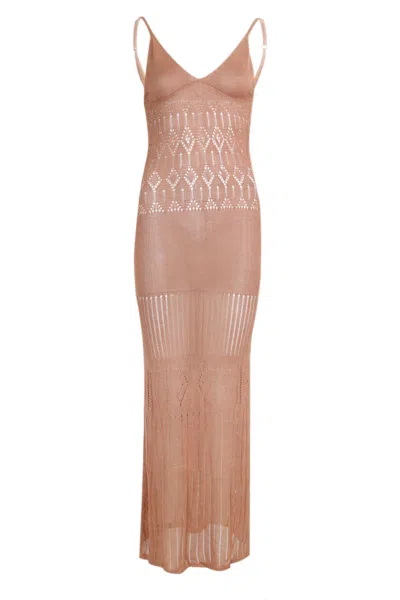 Flook The Label Kaira Dress Blush In Multi