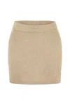 Flook The Label Kimaya Skirt Sand In Brown