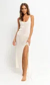 Flook The Label Shani Dress Ivory In White