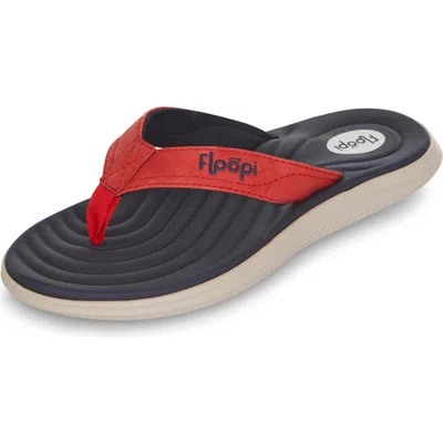 Floopi Cushion Flip Flop Sandal In Navy
