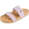 Floopi Double Strap Slide Sandal In Multi