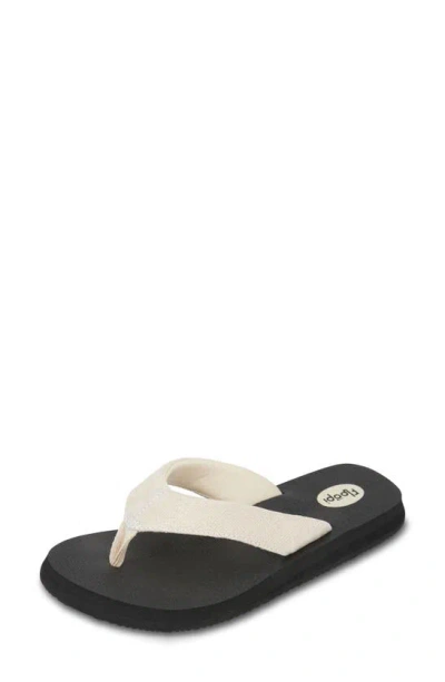 Floopi Gianna Flip Flop In Light Beige