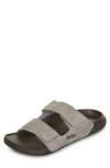 Floopi Slide Sandal In Grey
