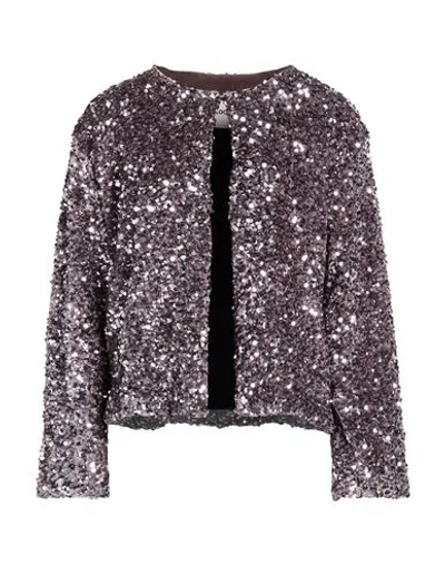 Floor Woman Jacket Mauve Size Xl Polyester, Elastane In Purple