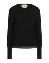 Floor Woman Sweater Black Size L Merino Wool