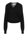 Floor Woman Sweater Black Size M Merino Wool