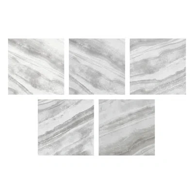 Floorpops 12'' X 12'' X 25.4 Mm Vinyl Tile In Gray
