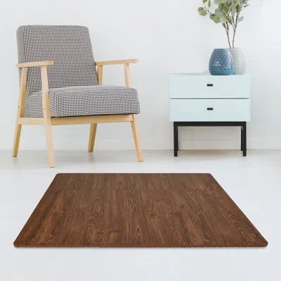 Floorpops 36" L 36" W X 0.4" Foam Tile In Brown
