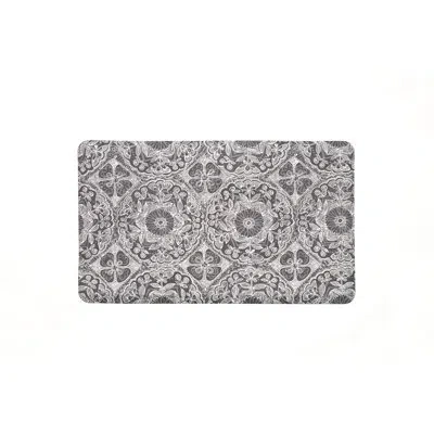 Floorpops Avalon Comfort Anti-fatigue Mat In Light Gray