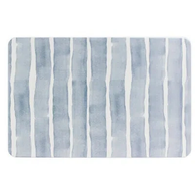 Floorpops Camila Blue Stone Quick Drying Mat