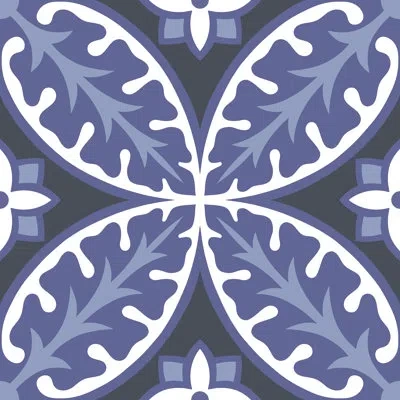 Floorpops Capri 12" X 12" X 15mm Vinyl Plank In Purple;mauve