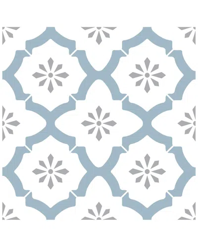 Floorpops Discontinued  Alfama Peel & Stick Floor Tiles In Multicolor